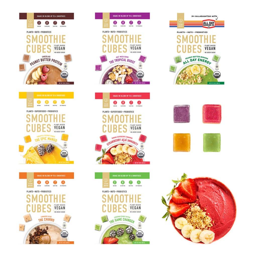 Best Seller Box | Live Pure Smoothie Cubes