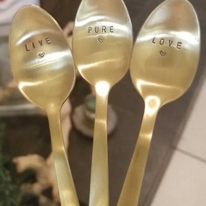 LivePure golden spoons